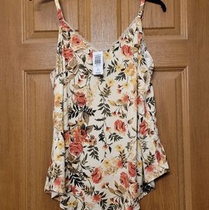 Torrid Floral Adjustable Tank